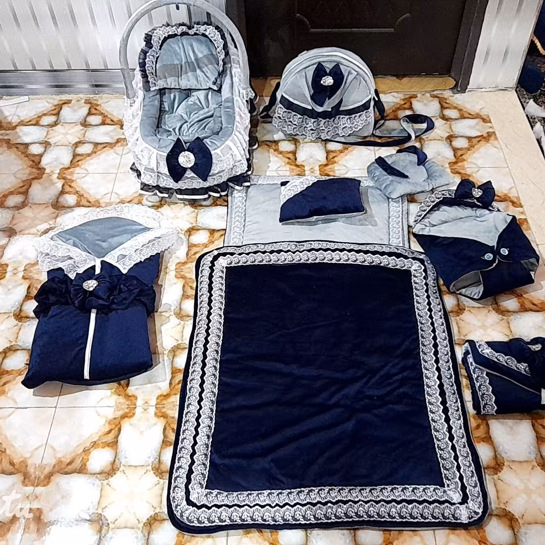 ست نوزاد خواب مخمل