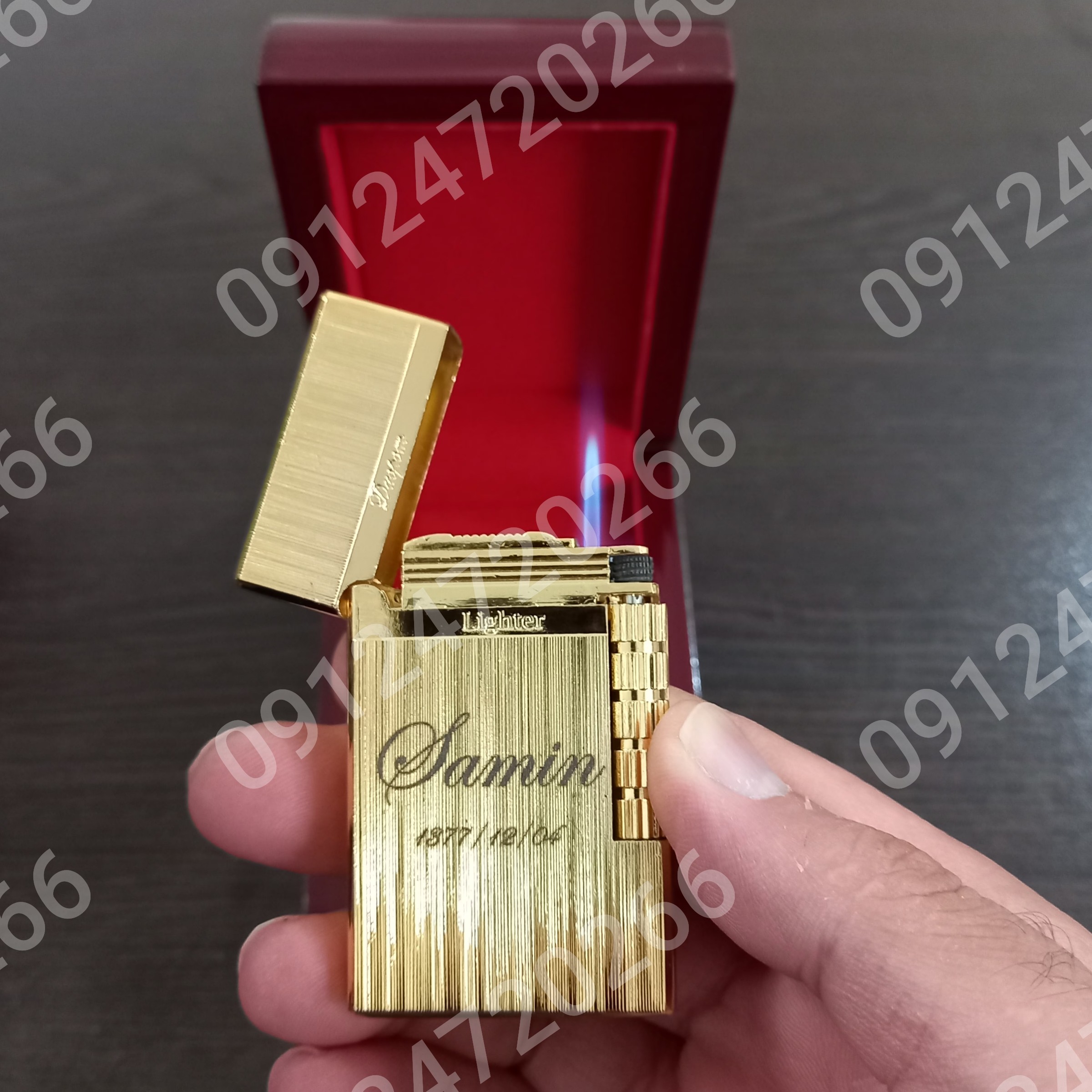 فندکهای روکش طلا24 عیار اینستاگرامKadoonlineorgبا جعبه و شناسنامه به همراه حک اسم رایگان بیش از 3000نمونه حک شده موفق