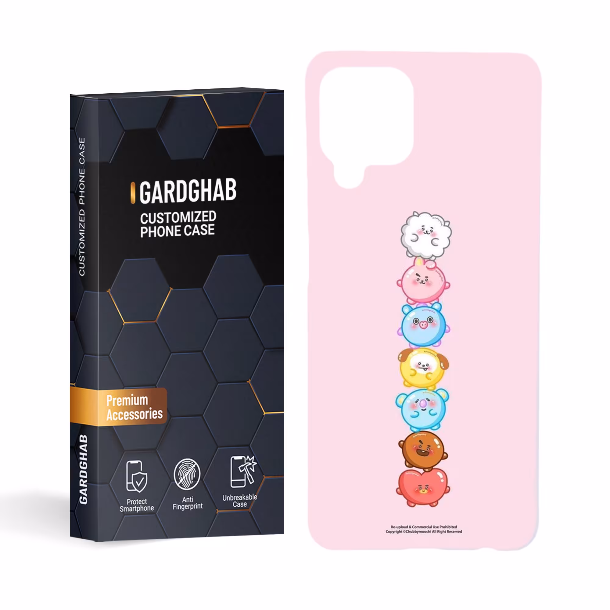 گارد قاب کاور فانتزی مدلg5141مناسب برای گوشی موبایل سامسونگ a22 4g