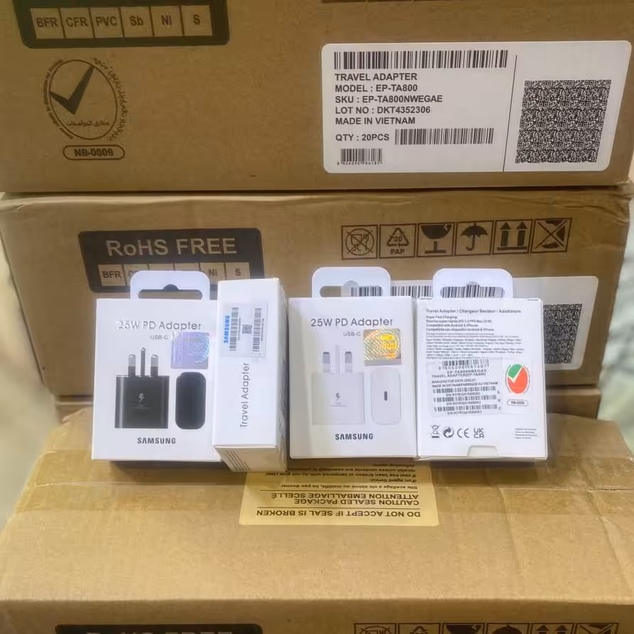 اداپتور 25 وات سامسونگ
