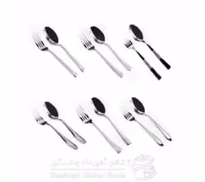 سرویس قاشق چنگال 33 پارچه یونیک UN-5610