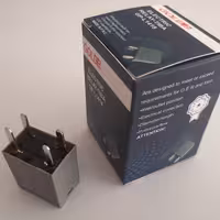 رله 4 فیش سوزنی تیبا گلدپارت