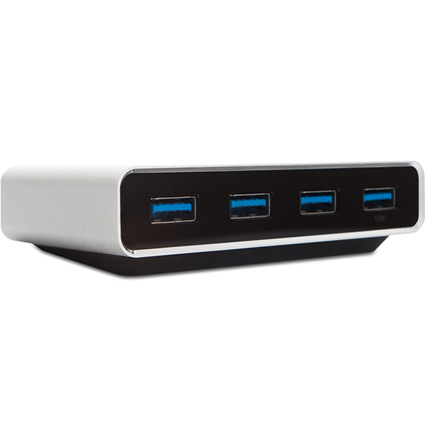 هاب حرفه ای MOSHI موشی 4 پورت iLYNX 3 نقره ای - Hiapple.ir