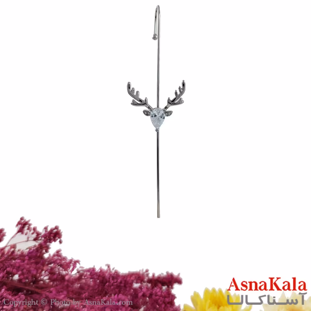 گوشواره کراس شاخ گوزن برند YSX کد GSH1583W - آسنا کالا