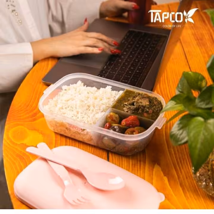 ظرف غذا 3خانه  تاپکو اداری