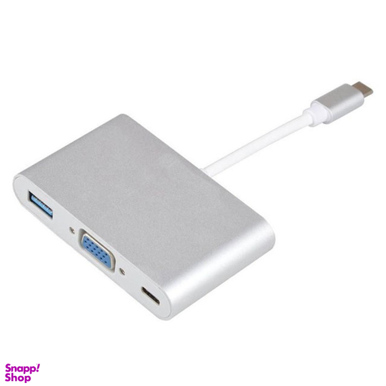 مبدل USB Type-C به USB 30/Vga/Hdmi مدل Mn