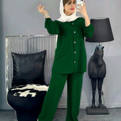 مانتو شلوار زنانه ابروبادی مدل 30072
