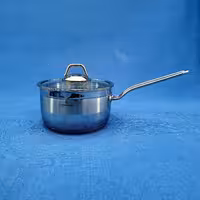 شیرجوش استیل سایز 16 سوفرام ترکیه SOFRAM درب دار 