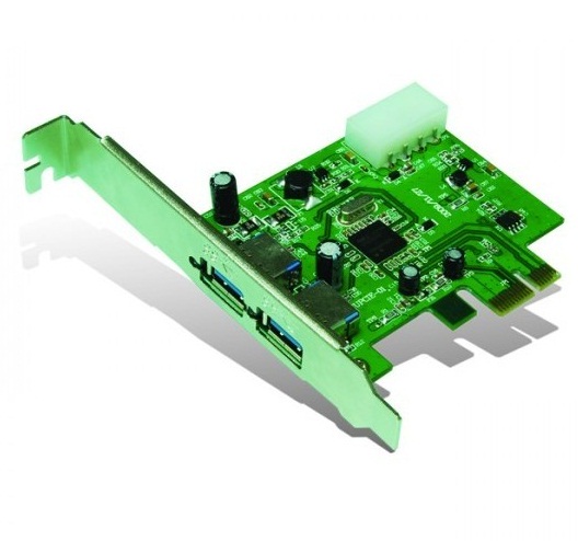 کارت تبدیل PCIe به دو پورت USB 3.0