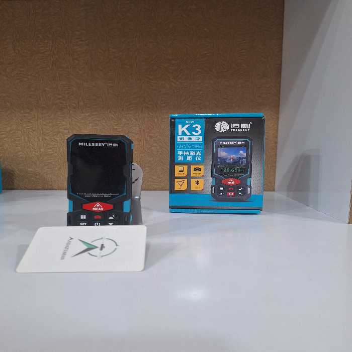متر لیزری مایلسی مدل دوربین دار K3-100m | اندازیاران