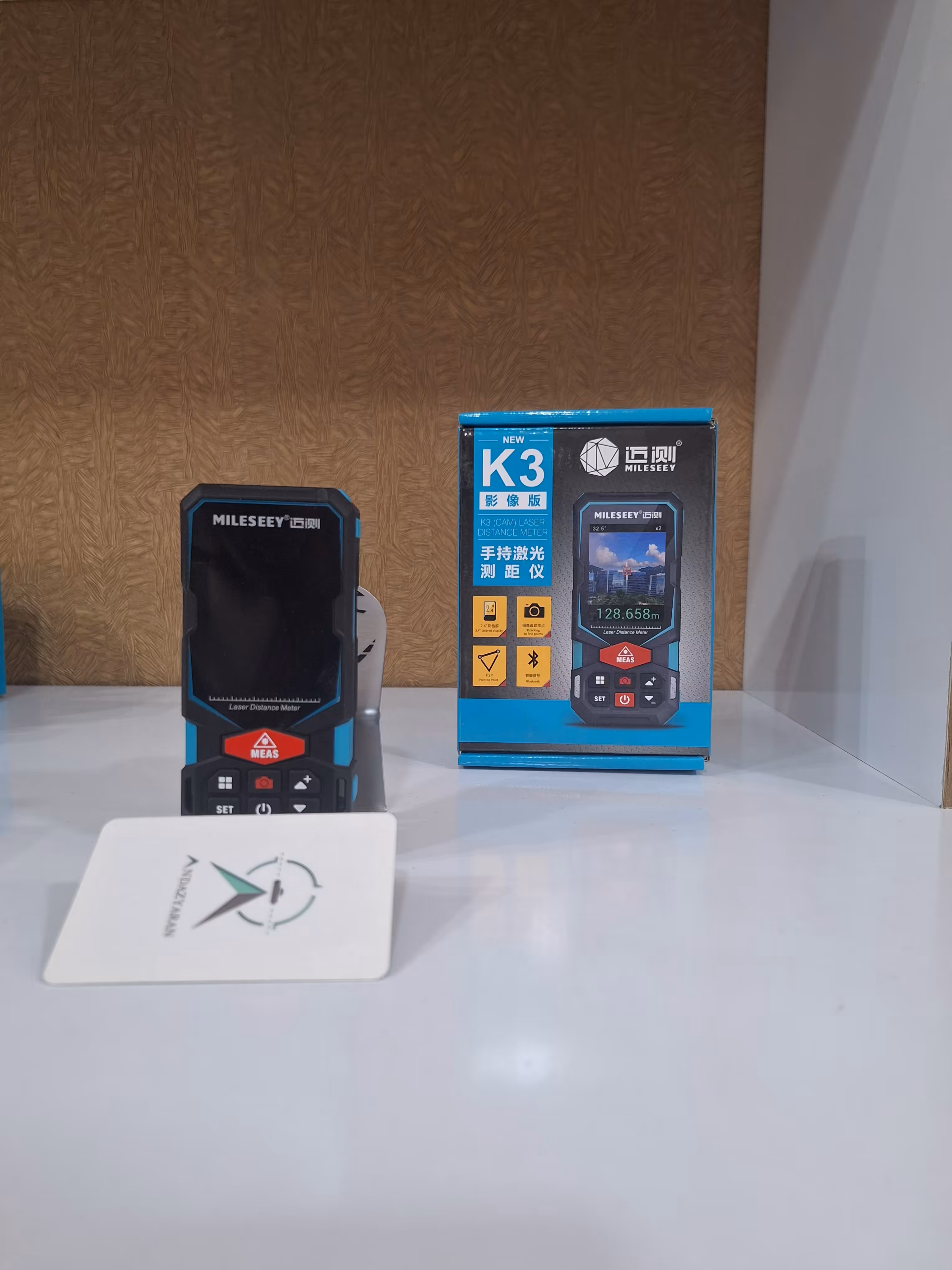 متر لیزری مایلسی مدل دوربین دار K3-100m | اندازیاران