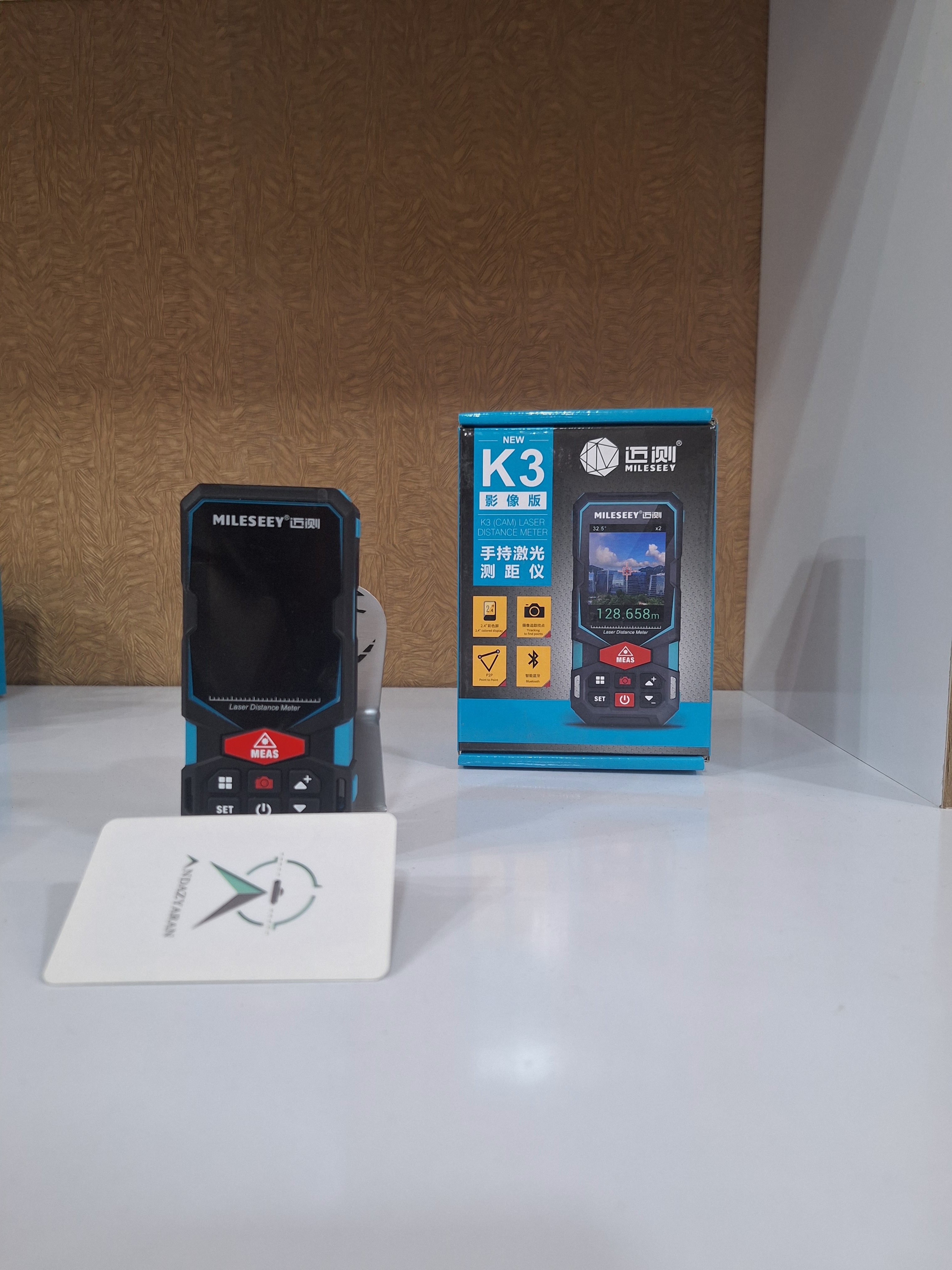 متر لیزری مایلسی مدل دوربین دار K3-100m | اندازیاران