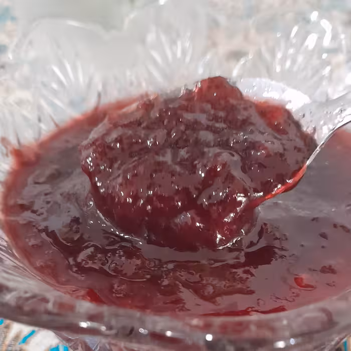 مربا یا مارمالاد البالو خونگی 900گرمی وتازه محصول 1403 