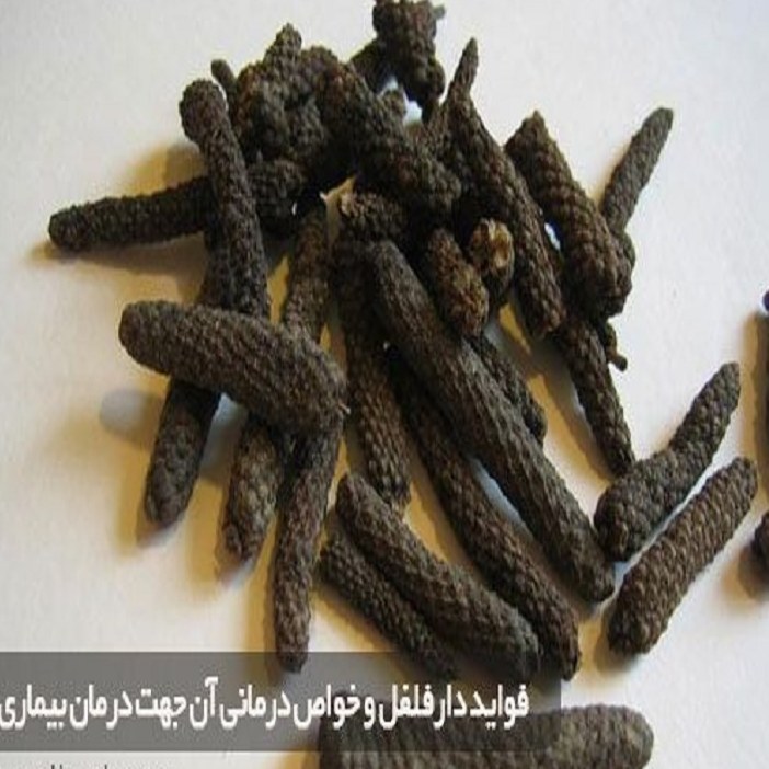 گیاه دارفلفل خشک (فلفل دراز ) 100 گرمی