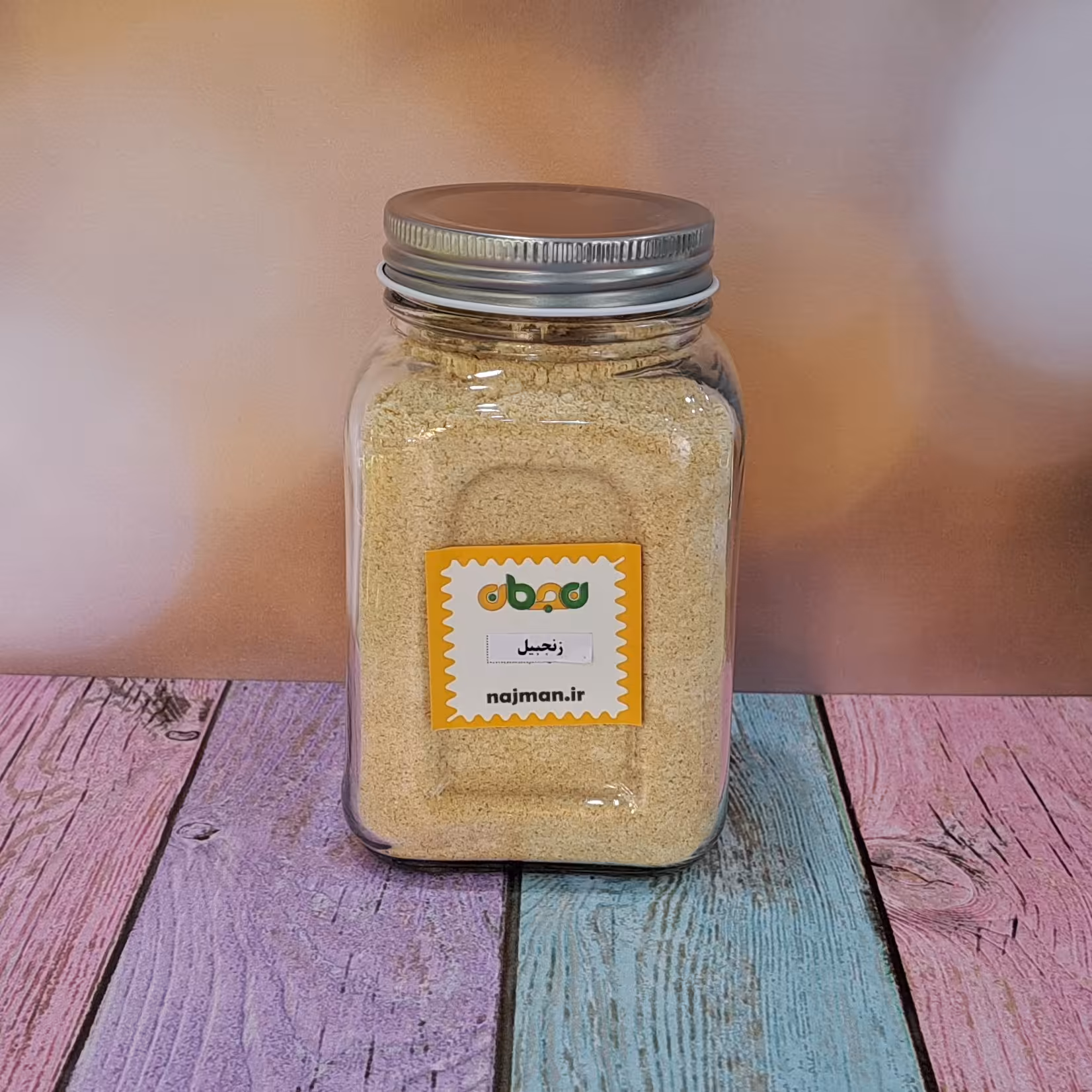 پودر زنجبیل شیشه 250 گرمی