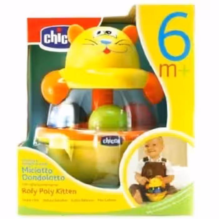 اسباب بازی نوزادی رولی پولی چیکو اصل ایتالیا  chicco rolly polly