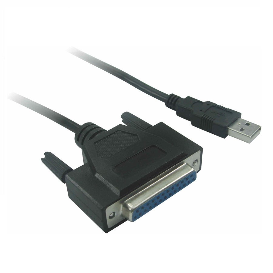 کابل USB به 25 پين پرینتر پارالل فرانت مدل Faranet USB to DB25F printer cable FN-U2DB25