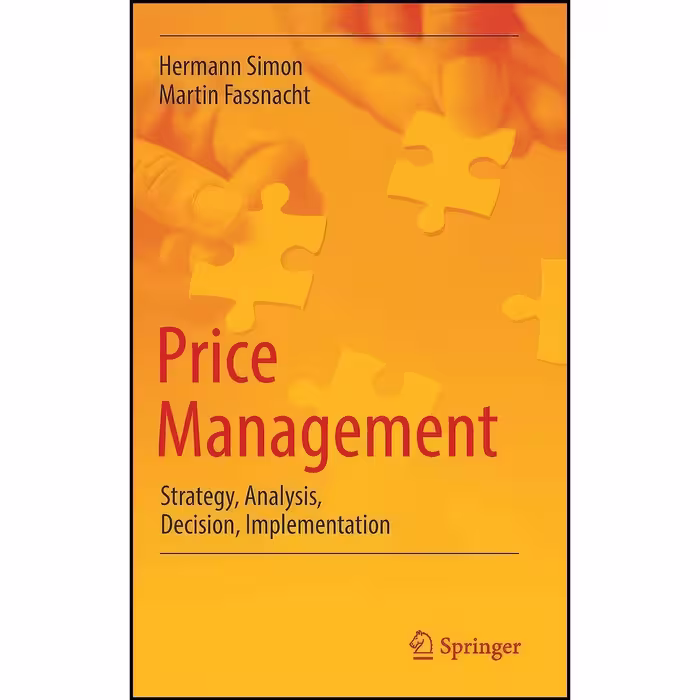 کتاب زبان اصلی Price Management اثر Hermann Simon and Martin Fassnacht