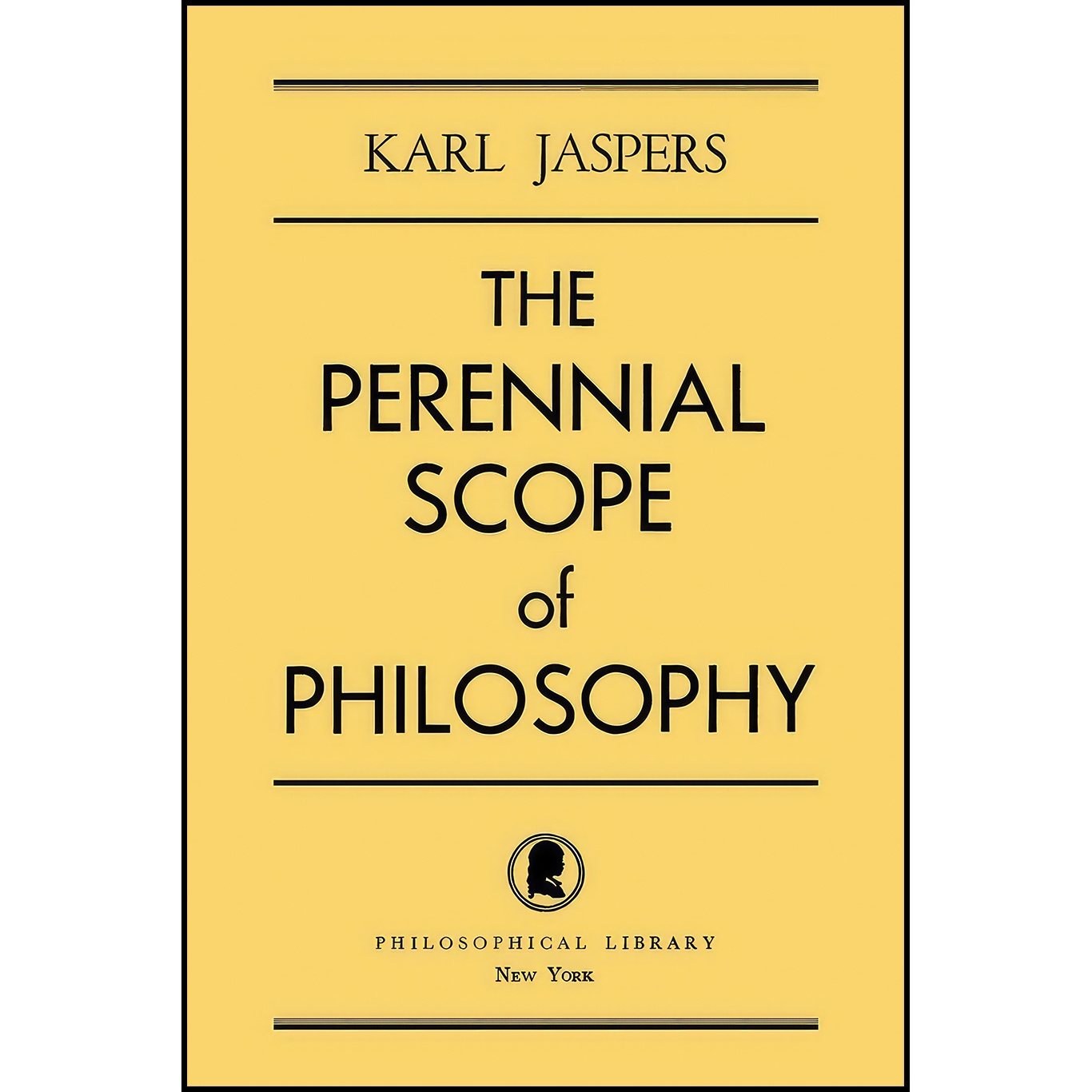 کتاب زبان اصلی The Perennial Scope of Philosophy اثر Karl Jaspers