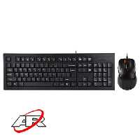 کیبورد و ماوس سیم دار ای فورتک مدل KR-8570FXS