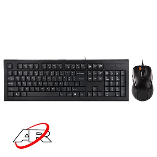 کیبورد و ماوس سیم دار ای فورتک مدل KR-8570FXS