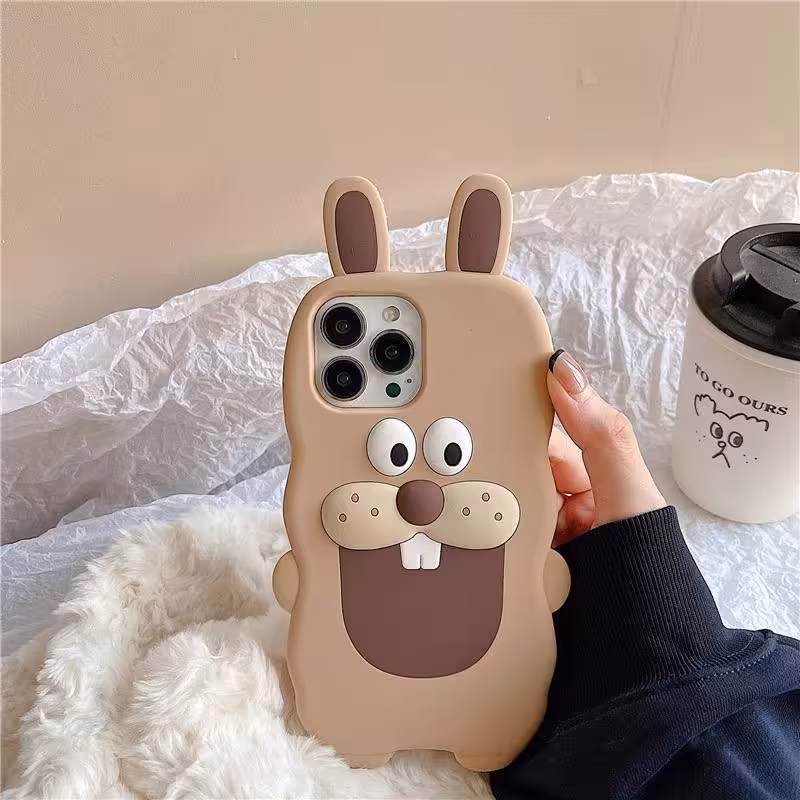 قاب سیلیکونی خرگوش خوشحال