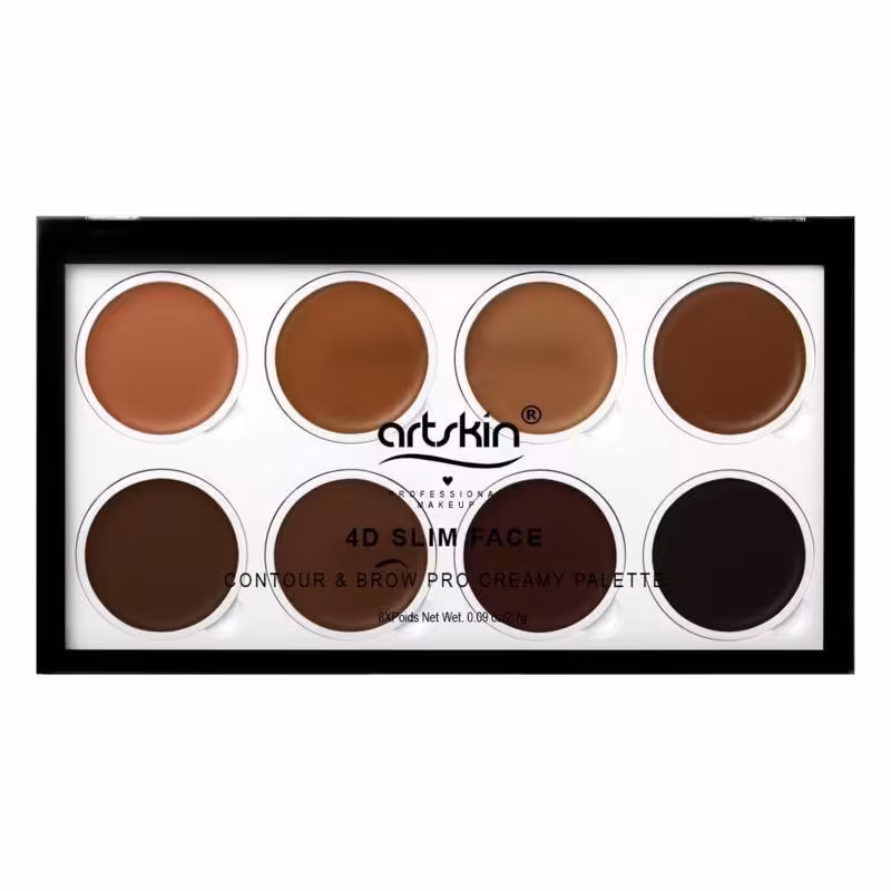 پالت کانتور کانسیلر و سایه ابرو چرب آرت اسکین