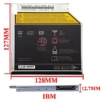 درایو لپ تاپ دی وی دی رایتر Slim 12.7mm برای لنوو