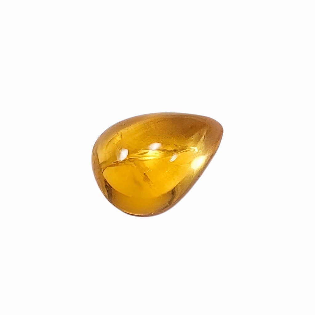 سیترین برزیل طلایی اشکی کد Y 8069