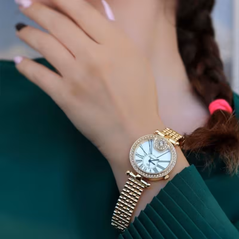 ست ساعت زنانه و مردانه تقویم دار مارک الگانس