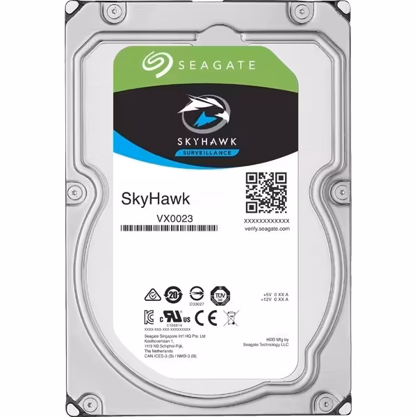 هارد دیسک اینترنال سیگیت مدل SkyHawk ST4000VX007 ظرفیت 4 ترابایت