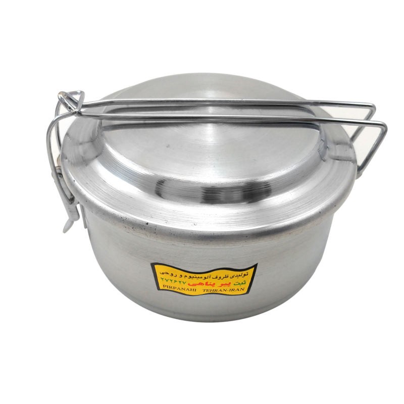 ظرف ناهار خوری چفتی دوطبقه روحی سایز کوچک