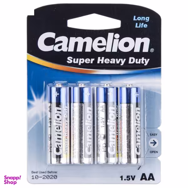 باتری قلمی کملیون (Camelion) مدل Super Heavy Duty بسته 4 عددی