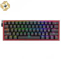 کیبورد مکانیکال گیمینگ ردراگون K617 FIZZ RGB Black