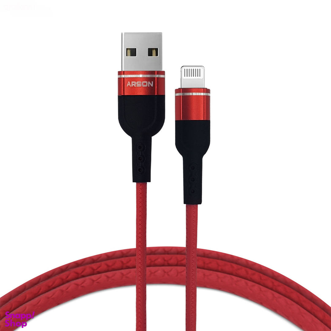 کابل شارژ USB به لایتنینگ آرسون مدل AN-CA15 طول 1متر