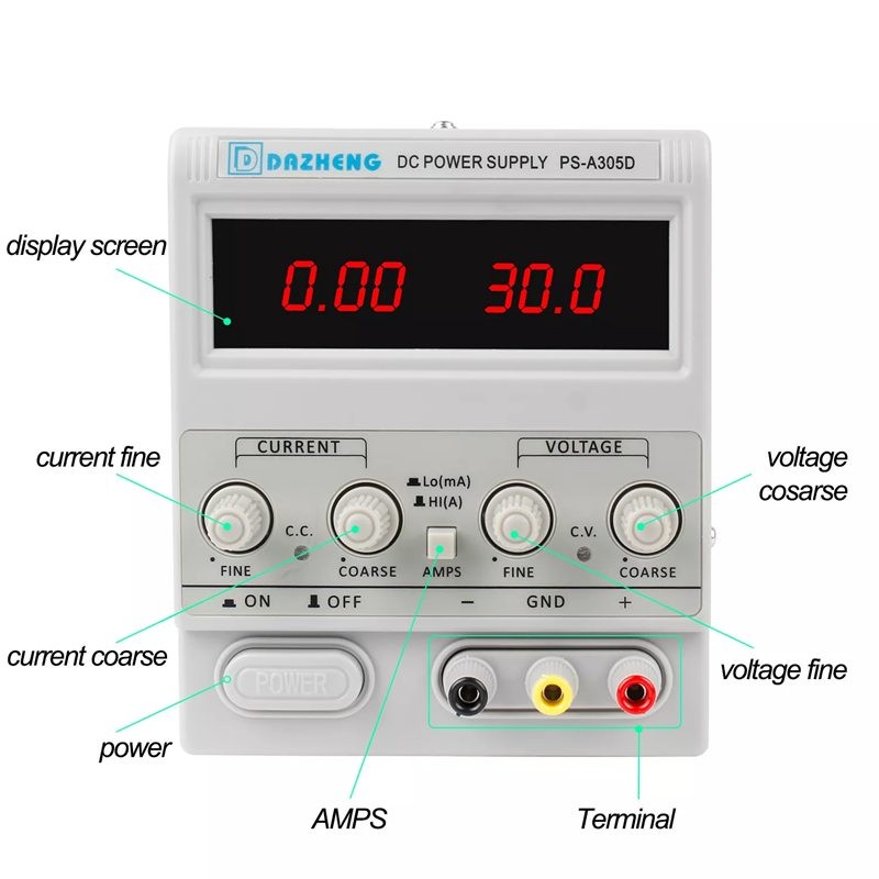 منبع تغذیه تعمیرات موبایل داژنگ مدل A305d