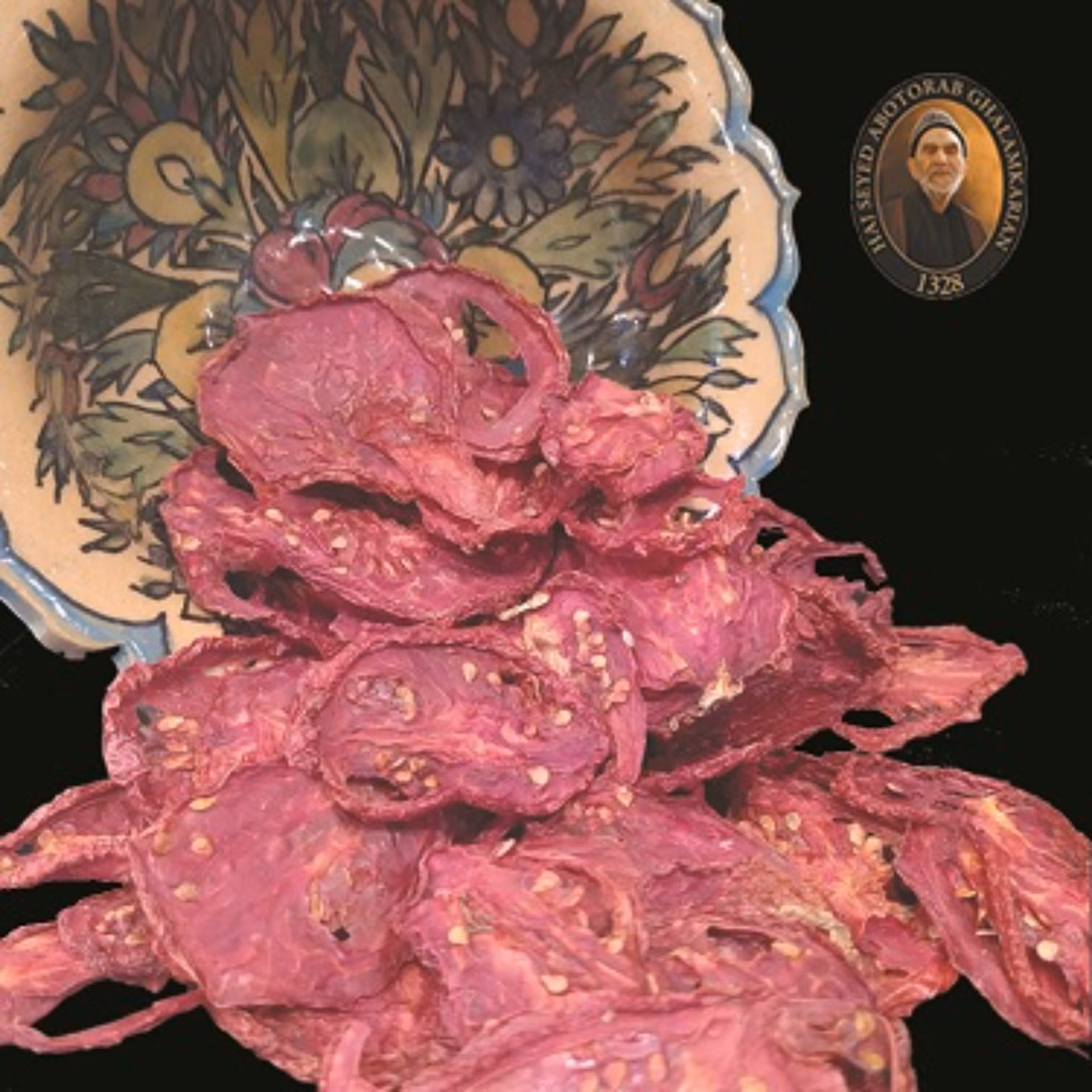 گوجه خشک اسلایس 150 گرمی