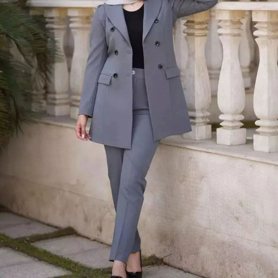 مانتو شلوار اداری مازراتی شیک