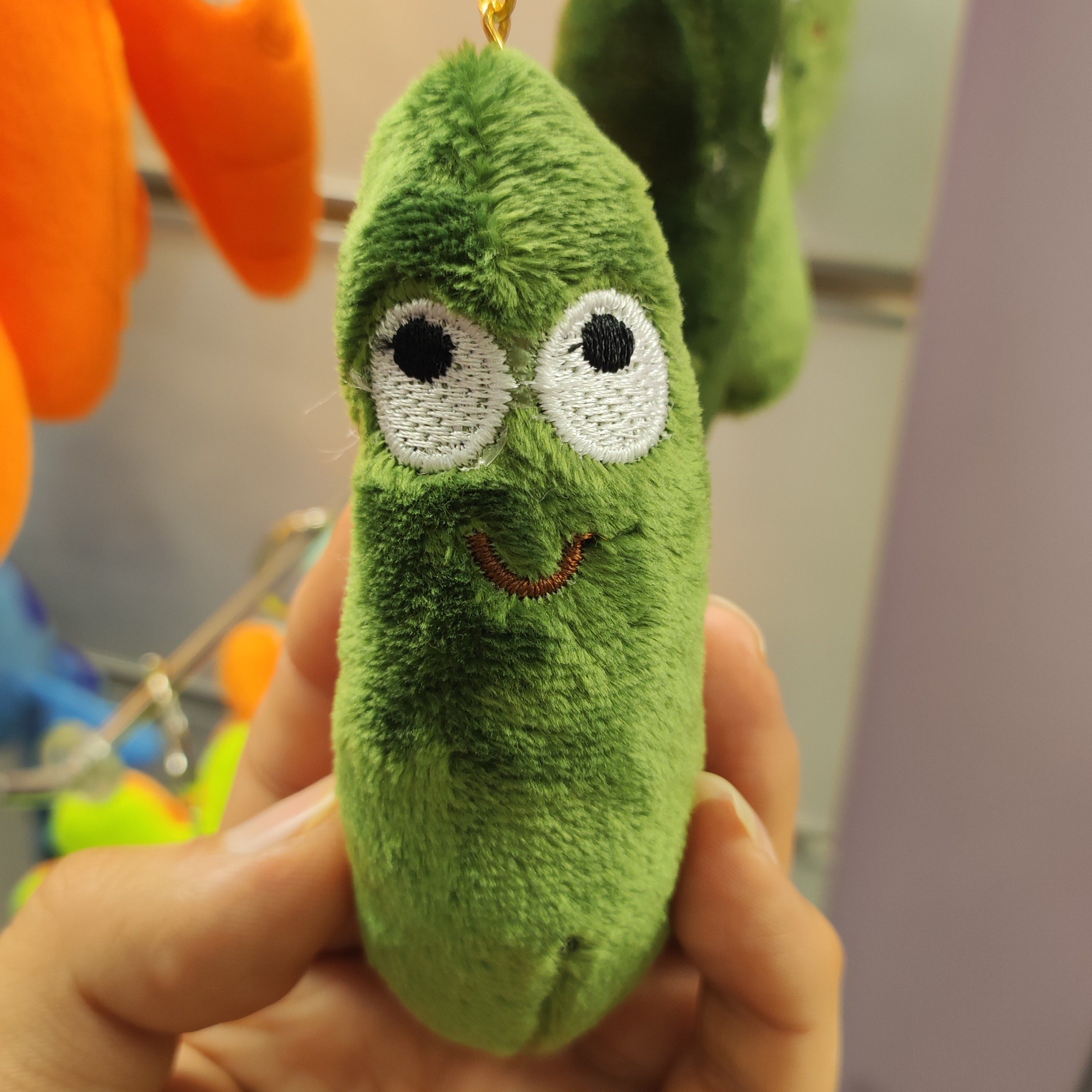 عروسک جاکلیدی خیار