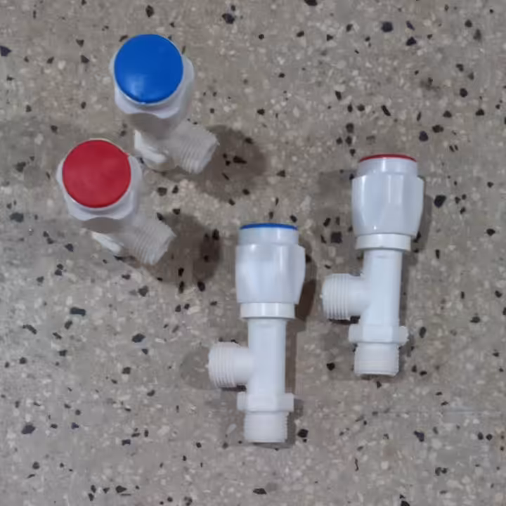 شیر ماشین لباسشویی پلاستیکی یک عددی