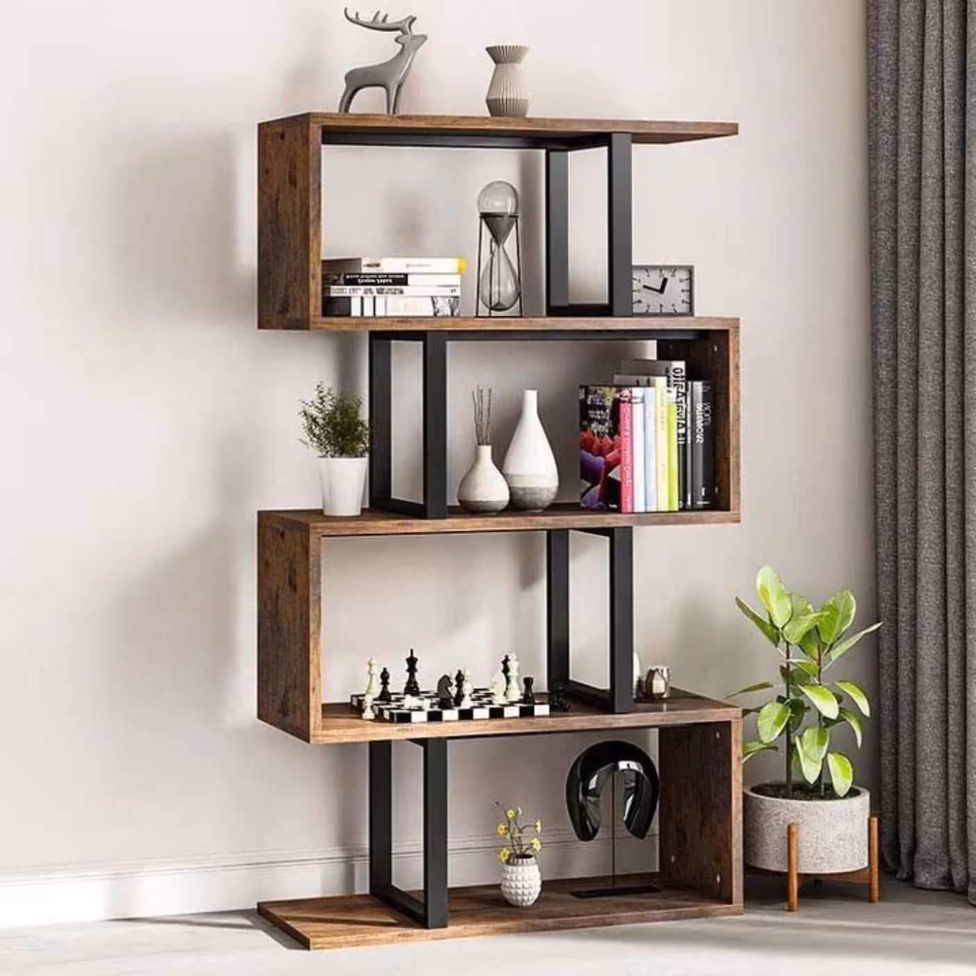 شلف کتابخانه مدل 0044