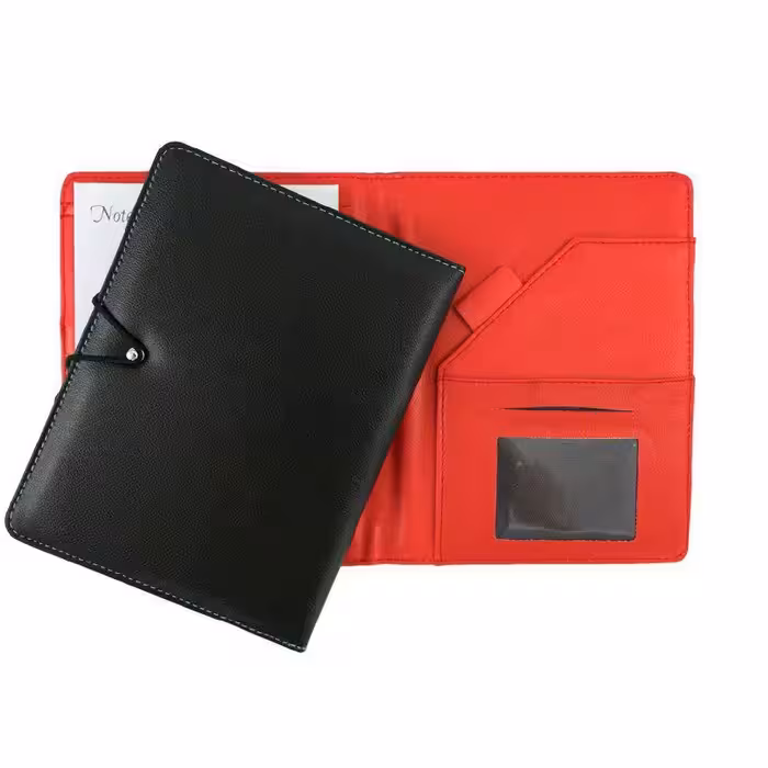 پک 2 عددی جلد فولدر چرمی  سایز آ5 با کاغذ