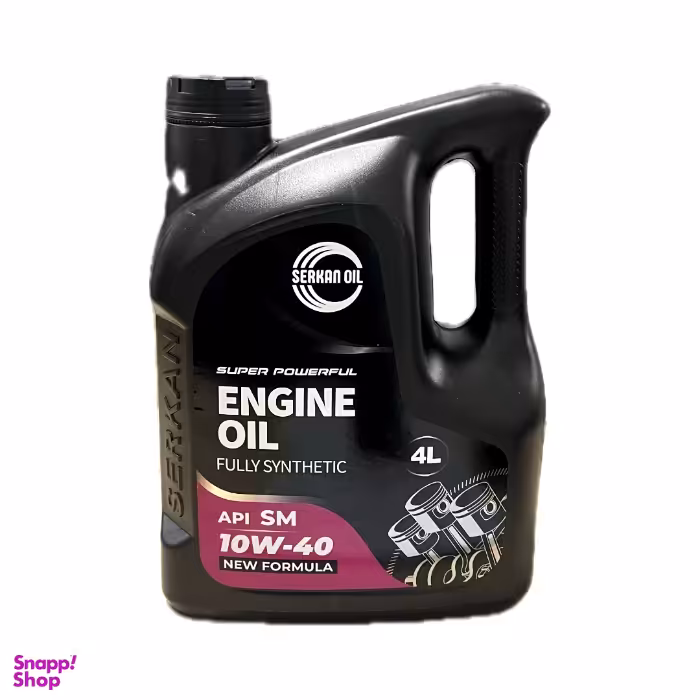 روغن موتور سرکان مدل 10_40 SM حجم 4 لیتر