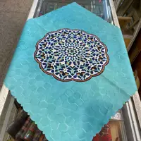 رومیزی مخمل سنتی سایز 70 در 70