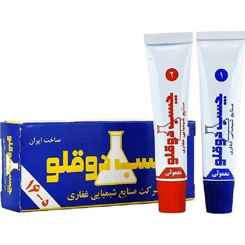 چسب دو قلو معمولی غفاری