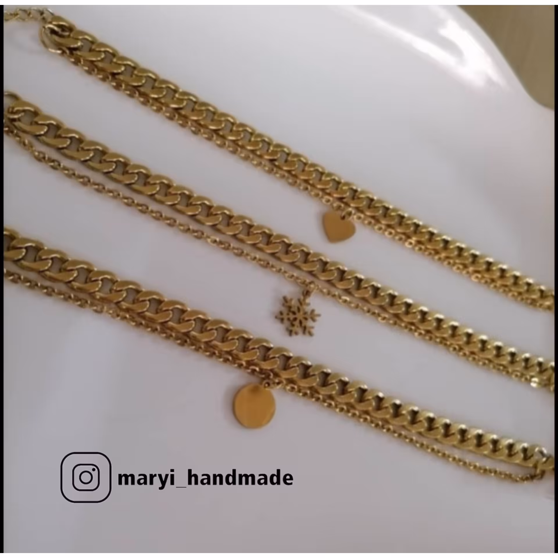 دستبند دولاین رنگ ثابت جنس استیل تضمین رنگ و کیفیت 