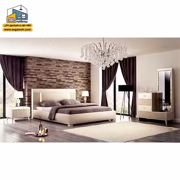 سرویس خواب دو نفره مدل آریا کد BDS1035
