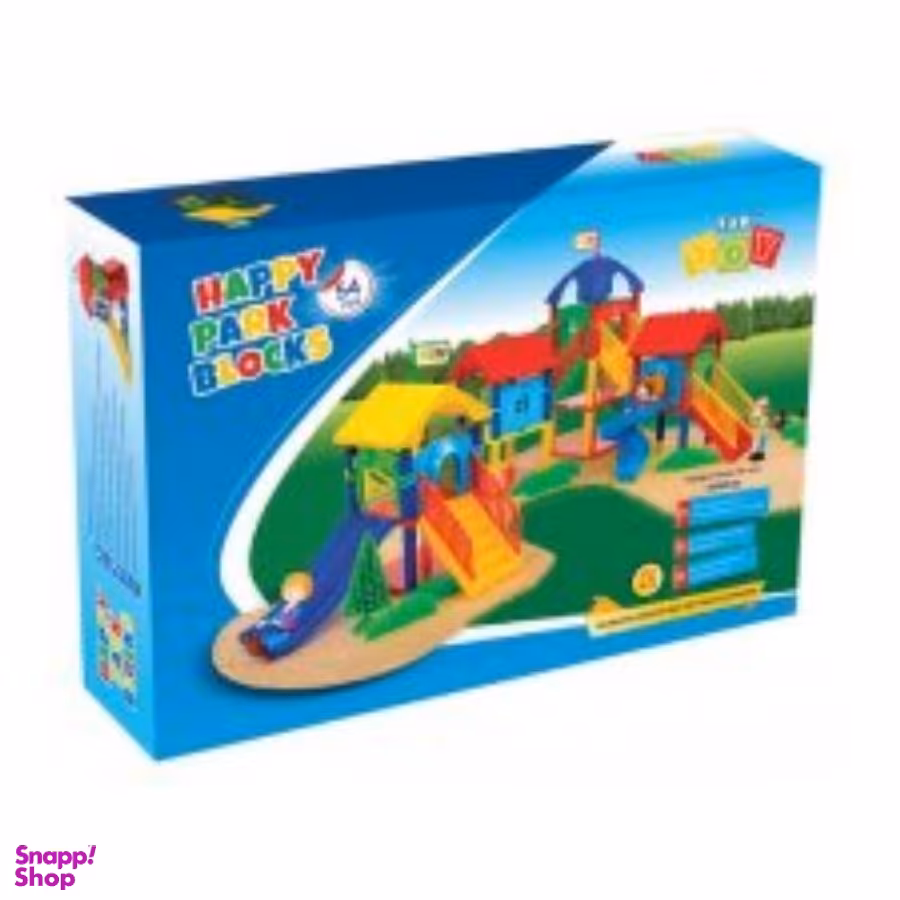 اسباب بازی پارک پازل پارک شادی 58 قطعه TAK TOY HAPPY PARK BLOCKS TC1066