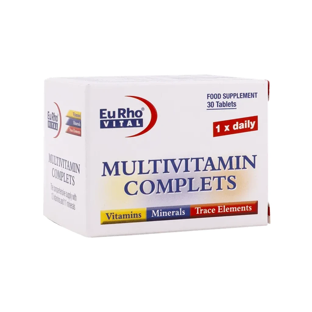 قرص مولتی ویتامین یوروویتال 30 عددی | EuRho Vital Multivitamin Complets