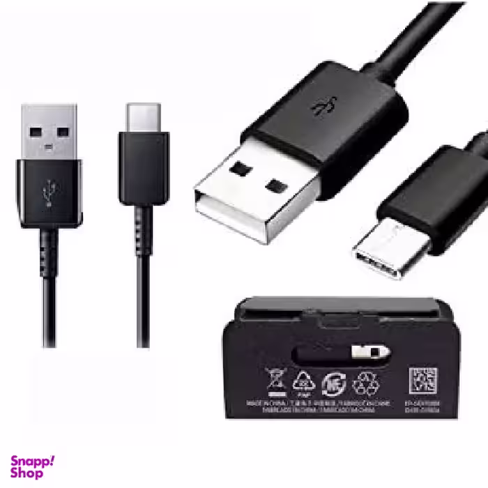کابل سامسونگ (Samsung) مدل تایپ C مشکی org
